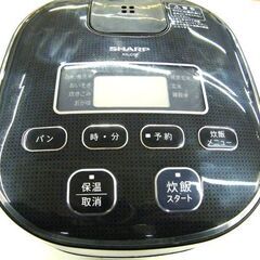 SHARP ジャー炊飯器 3合炊き シャープ KS-C5F ブラック 炊飯ジャー 2012年製 札幌市厚別区 厚別店の画像