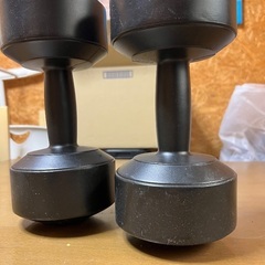 引越しのため処分。5kgダンベル×2の画像