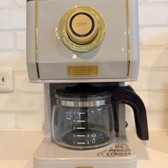 美品 Toffy アロマドリップコーヒーメーカー K-CM5-GE の画像