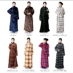 着る毛布の画像