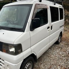 三菱 ミニキャブ バン H17年式 16万km 車検R9.7 U61V 軽バンの画像
