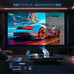 【抱き合わせ割引あり】【新品未開封】XBJポータブルプロジェクターMagcubic Hy300pro+家庭用　の画像