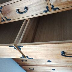 自由組み換え　桐だんすの画像