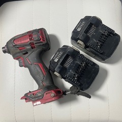 HITACHI インパクトドライバー　動作未確認の為　ジャンク品の画像