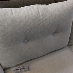 【川崎市宮前区リサイクルオフ】keyuca　ケユカ　2Pソファ　ホワイトの画像