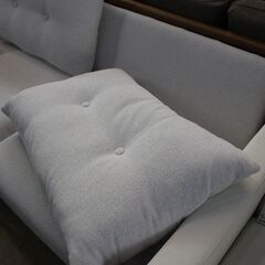 【川崎市宮前区リサイクルオフ】keyuca　ケユカ　2Pソファ　ホワイトの画像