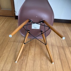 デザインチェア（肘なし）　椅子　美品　ほぼ未使用の画像