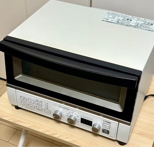 タイガーコンベクションオーブン＆トースター KAT-A130 2022年製 中古 タイガー オーブントースター コンベクション トースター ホワイト KAT