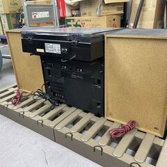 希少 HITACHI Lo-D W08S STEREO COMPONENT SYSTEM ステレオコンポ カセット レコード 現状 ジャンク扱い品 札幌市手稲区の画像