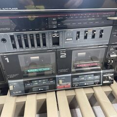 希少 HITACHI Lo-D W08S STEREO COMPONENT SYSTEM ステレオコンポ カセット レコード 現状 ジャンク扱い品 札幌市手稲区の画像