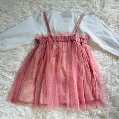 【美品】branshes ワンピースセット　80センチの画像