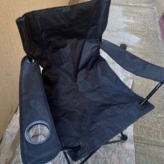 【お取引者様決定】 ★折りたたみ★アウトドアチェア★ダイソーの¥1100(税込)商品★10月購入★屋内使用のみ★※収納袋はありません★の画像
