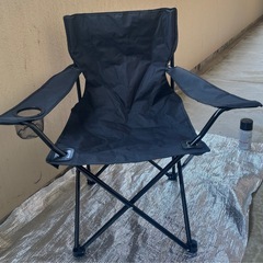 【お取引者様決定】 ★折りたたみ★アウトドアチェア★ダイソーの¥1100(税込)商品★10月購入★屋内使用のみ★※収納袋はありません★の画像