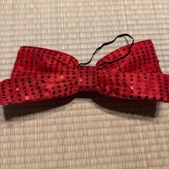 ジャンボキラキラ蝶ネクタイの画像