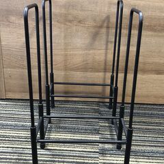 ☆ダンボールストッカー コンパクト 収納 段ボール 置いたまま結束できる 幅30×奥行19×高さ32cm 中古 (NF251217) Zi-2380の画像