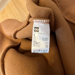 GU もこもこ　トップス　Ｌサイズの画像