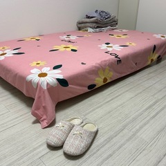 高反発ウレタン脚付きマットレス セミダブル(WH)の画像