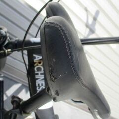 E737★8000円★　折りたたみ中古自転車【20インチ　黒 】の画像