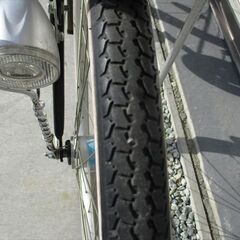 E738★限定特価★ 中古自転車 【26インチ　黒　軽快車　3段　LEDオートライト 】の画像