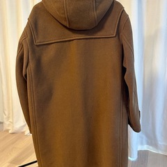 【クリーニング済み】UNIQLO M ユニクロ ブラウン ダッフルコートの画像