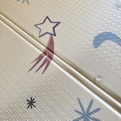 大きめのプレイマット　リバーシブルの画像