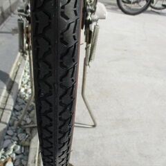 E739★限定特価　整備済み★Panasonic★ 中古自転車 【　27インチ　　白　タフベルト 】の画像