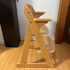 ダイニングチェア　子供椅子の画像