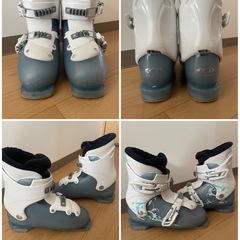 子供用スキーセット板110cm ブーツ21cm ストック80cm (さき) 東区役所