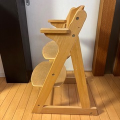 ダイニングチェア　子供椅子の画像