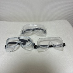 未使用　防塵メガネ　保護ゴーグル　３個の画像