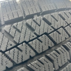 【値下】155/65R14 ブリヂストン VRX2 PCD100 4.5J  ET45 の画像
