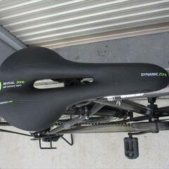 E741★14800円★整備済み クロスバイク中古自転車 【アサヒ　オフィスプレス　グレー　53㎝】の画像