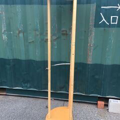 JM20539S)★お値下げハンガーラック 幅：約53cm 高さ：約174cm  奥行：約33cm 中古品【取りに来られる方限定】の画像