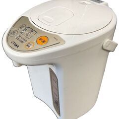TIGER 電気ポット マイコン電動ポット PDR-G300 3.0L アーバンホワイト メッシュフィルターなし 2020年製 通電確認済の画像