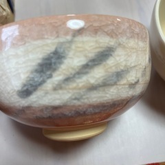 お茶碗(抹茶用)と茶道道具の画像