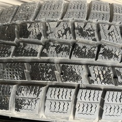 165/60R15 スタッドレスタイヤ 2本セット ダンロップ WINTERMAXX WM01 2014年日本製 バリ山 バリ溝 の画像