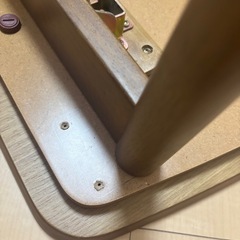 折り畳み　こたつ　ローテーブル　木目調の画像