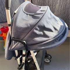 リッチェル カルガルー ファースト CT インディゴデニム 1か月~ベビーカー超軽量の画像