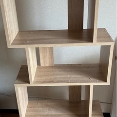 北欧風棚　本棚　ディスプレイラッグ　⭐︎週末値下げ⭐︎の画像