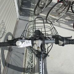 E744★15800円★整備済み 中古子供自転車 【ジュニアマウンテン　アサヒ　ドライド　24インチ　黒 】 の画像