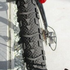 E744★15800円★整備済み 中古子供自転車 【ジュニアマウンテン　アサヒ　ドライド　24インチ　黒 】 の画像