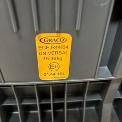 GRACO グレコ　ジュニアシート②の画像
