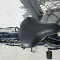 E745★整備済み　中古電動自転車★【Panasonic　ティモS　26インチ　青　16Ah　充電器新品】の画像