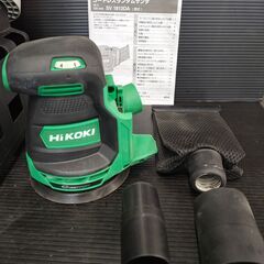 【中古】HIKOKI　コードレスランダムサンダ18V　SV1813DA　ケース等付き、※充電器、バッテリ別売り【ハンズクラフト熊本けやき通り店】【店頭取引限定】の画像