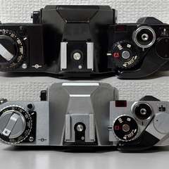 Canon AV-1が２台＋レンズが5本 モルト交換済みの画像