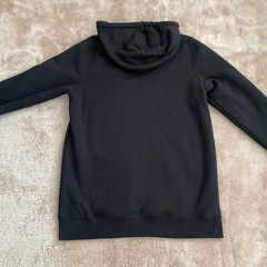 GUレディース  ロングパーカー ブラック XLサイズの画像