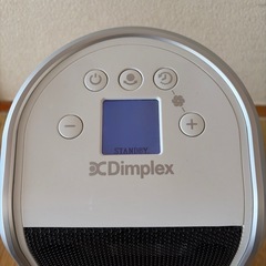 【取引中】ディンプレックス セラミックファンヒーター 【3~8畳用】 ホワイト M1JGTS-W 手軽 ヒーター 暖房 ファンヒーターの画像