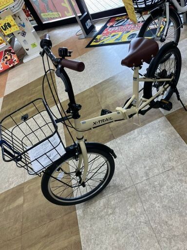 【引取限定】トレーディア　折り畳み自転車　６段ギア　20インチ【ハンズクラフト八幡西店】