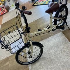 【引取限定】トレーディア　折り畳み自転車　６段ギア　20インチ【ハンズクラフト八幡西店】の画像