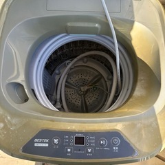 小型洗濯機 屋外使用の画像